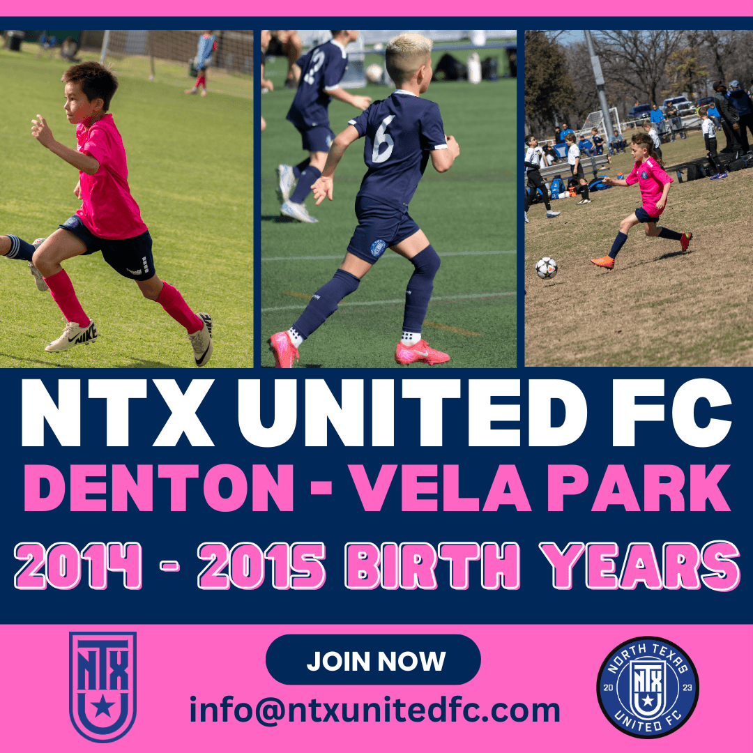 NTX United Flower Mound/Lewisville Teams Join Today!